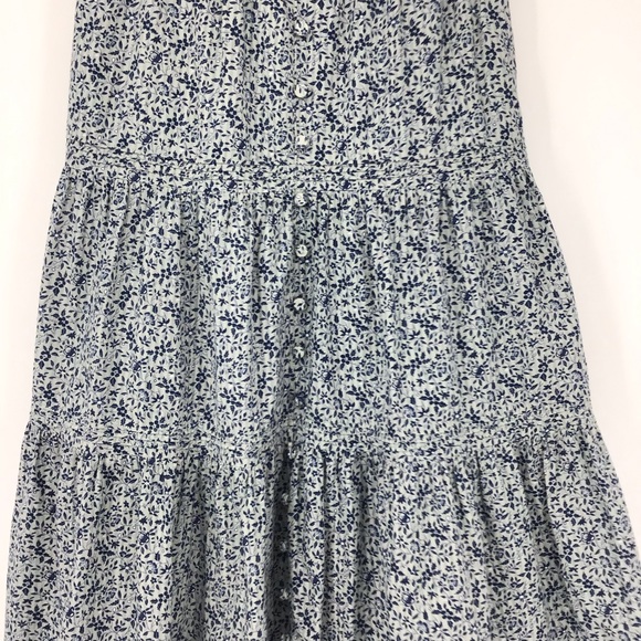 Madewell Button Front Tiered Maxi Skirt in Florentine Floral - Picture 4 of 15